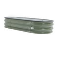 thumbnail image 1 of Kit De Cama Elevada Ovalada Estable Para Jardín De Acero Inoxidable, Juego De Cama Elevada Ovalada Para Plantas, Camas Elevadas Ovaladas Para Exteriores, 1 of 7
