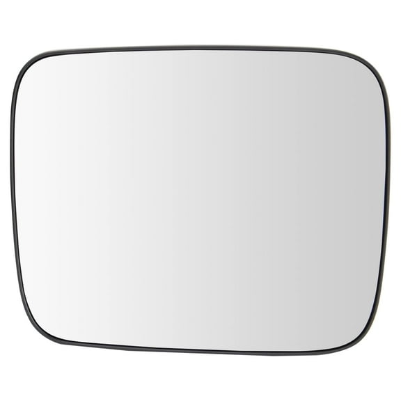 TRQ Exterior Mirror Glass Heated Backing Plate LH Driver Side for Jeep Renegade MGA09673