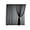Black, variant on Outdoor Mosquito Curtains for Patio Waterproof, Rod Pocket Airy Mesh Net Sheer Curtains Privacy Mosquito Shield with Adjustable White