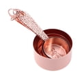 thumbnail image 3 of NUOLUX 4pcs in 1 Set Rose Gold Stainless Steel With Graduated Measuring Cup Measuring Spoon Kitchen Tools, 3 of 6