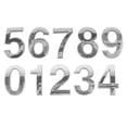 thumbnail image 6 of MLINS  10 Pcs Doorplate Number Front Numbers Office Digital Silver, 6 of 8