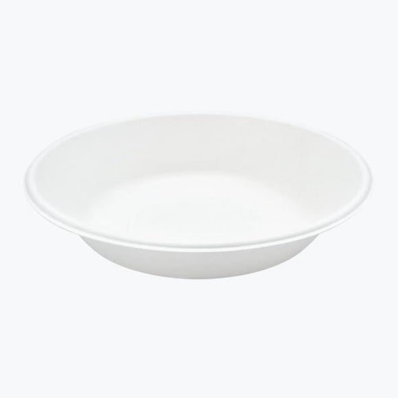 Reharvest Tazones 23 oz [Paq. 50], 7.5" Diám., Resistentes, 100% Biodegradables, Compostables en Casa, sin Plástico, sin BPA, Hechos de Fibras de Bagazo de Caña de Azúcar de Origen Vegetal Ecológicas