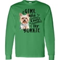 thumbnail image 3 of Inktastic A Girl Who Loves Her Yorkie Long Sleeve T-Shirt, 3 of 5