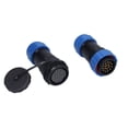 thumbnail image 3 of Waterproof Aviation Connector, Wide Application Aviation Plug Socket Premium Material  For Electronic Equipment, 3 of 8