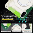 thumbnail image 2 of FJLBDE Case for Xiaomi Redmi Pad 2 2025 11 inch with 360 Kickstand, Shoulder Strap Carrying Protective Cover, Multicolor Green, 2 of 6