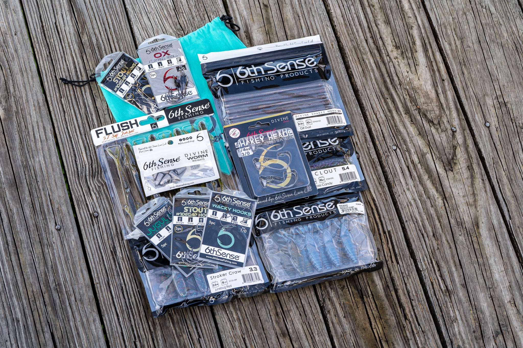6th Sense Fishing Soft Plastic Kit
