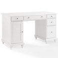 thumbnail image 1 of Crosley Palmetto Computer Desk in White, 1 of 9
