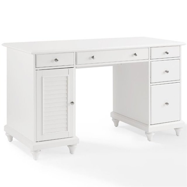 Crosley Palmetto Computer Desk in White