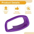 thumbnail image 5 of Interior Door Handle Bowl Cover Trim for Jeep Renegade 2015-2023 Inner Door Handle Decoration Frame Trim Purple ABS 4 Pcs, 5 of 6