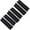 3 pack black, variant on 3 Pairs Flip Flop Socks for Womens Girls Tabi Split Toe Socks Two Toe Running Socks