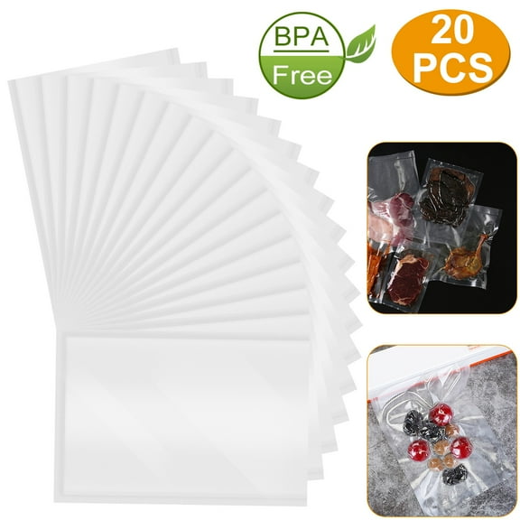 iMounTEK 20Pcs Vacuum Sealer Bags 9.45”x 6.5 BPA Free Safe Vacuum Bags for Vacuum Machine