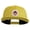 Gold, variant on Fire Bowser Iron on Patched 6 Panel High Profile Structured Snapback - Red OSFM
