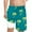 Green, variant on Tfken Toddler Teen Boy Swimwear Hawaii Print Summer Becah Swim Trunks Beige Size 10-12 Years