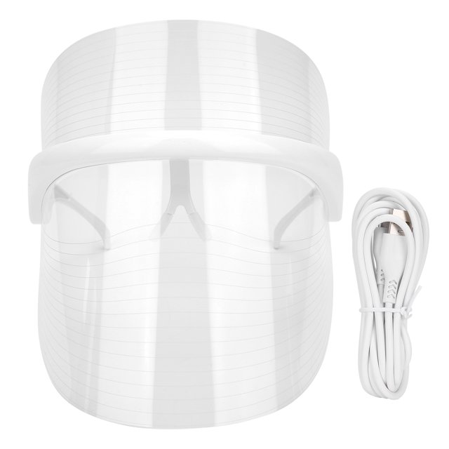 Mascarilla con luz LED, Mascarilla con fotones LED Mascarilla con fotones LED Mascarilla con fotones Claridad notable