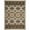 Cream/Chocolate, variant on SAFAVIEH Veranda Moriah Southwestern Indoor/Outdoor Area Rug, 2' x 3'7", Green/Terracotta