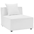 thumbnail image 6 of Modway Saybrook Outdoor Patio Upholstered 10-Piece Sectional Sofa in White, 6 of 10