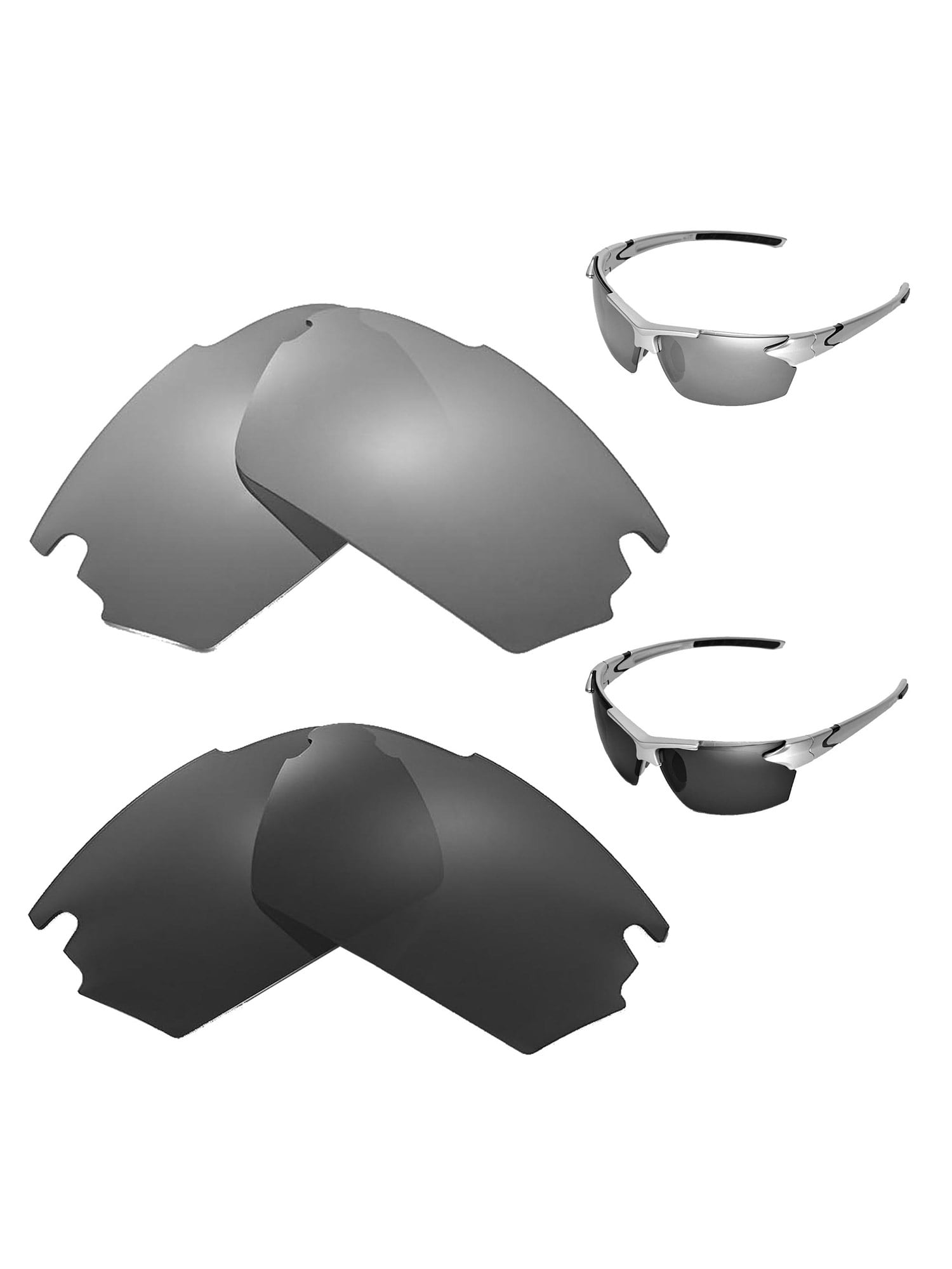 Replacement Lenses For Tifosi Jet Sunglasses - Polarized & Scratch Resistant