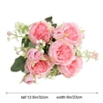 thumbnail image 3 of Imitation Flower Home Decoration Wedding Handheld Flower Wall Artificial Flower, 3 of 8