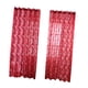 thumbnail image 3 of Cortinas de gasa con ojales y barra de cierre, multicolor rojo, 3 of 4