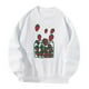 thumbnail image 4 of Sudaderas de moda para mujer, sudadera informal con cuello redondo, ropa deportiva estampada, sudadera de manga larga para acampar y trabajar , xxl Yinane Sudadera Mujer, 4 of 8