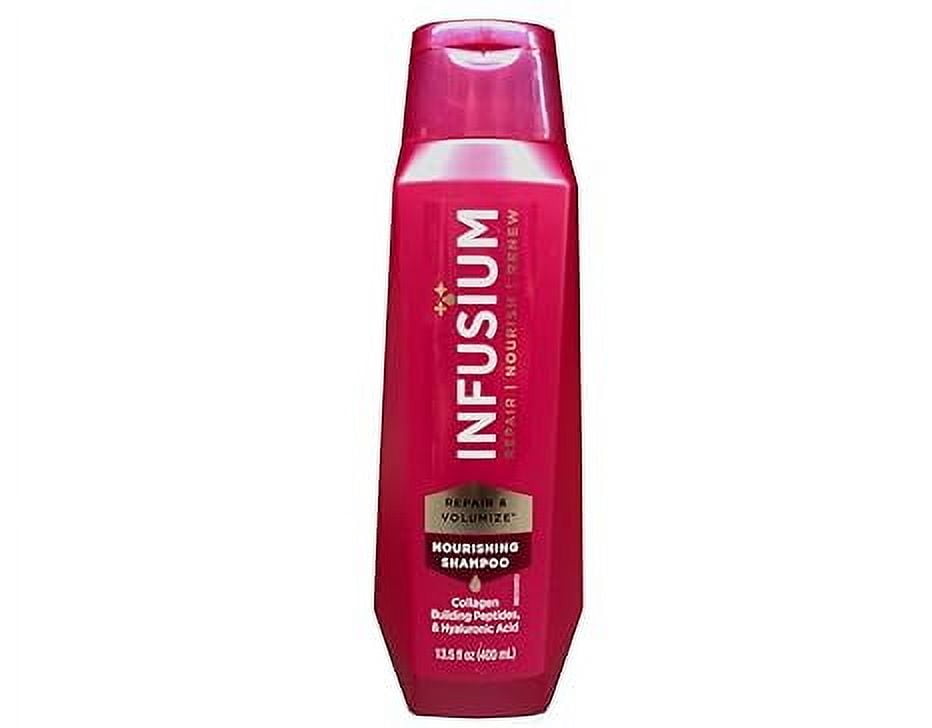 (3 pack) Infusium Professional Treatments Repairing Daily Shampoo with Argan Oil & Keratin, 13.5 fl oz