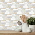thumbnail image 2 of Sumhomie 9/45/90Pcs Tiles PVC Wall Sticker Kit Waterproof Furniture Decal Kitchen Wall Decor, 2 of 4