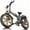 Grey, variant on GOKEEP X20 Electric Bike for Adults, 1500W Peak Motor Electric Bicycle with 48V 21.3AH Removable Li Dual Battery, 20" x4.0 Fat Tire Folding Electric Dirt Bike, E-Mountain Bike, UL2849, Black