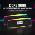 thumbnail image 4 of V-Color OTMXFAL1680840KWK 32GB DDR5 8000 Desktop Memory Kit OLED XFinity Plus RGB Black, 4 of 4