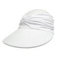 thumbnail image 1 of Sombrero para el sol para mujer, ala ancha, protección UV para el verano, sombrero para el sol, sombrero plegable para la playa con cola de caballo Adepaton BST3014005-1, 1 of 5
