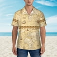 thumbnail image 3 of Hawaiian Shirt for Men, World Map Summer Shirts for Men, Mens Button Down Short Sleeve Shirt, 3 of 7