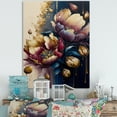 thumbnail image 2 of Designart Night Shade Tulip Design III Canvas Wall Art, 2 of 5