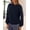 Navy, variant on Womens Fall Sequin Long Sleeve Pullover Sweaters Navy XL