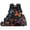 Colorful Butterfly, variant on Flower Capybara 4 Piece School Backpack Set for Girls Kids 17 Inch Back Pack with Lunch Box Pencil Bag Bookbag for Teens Lightweight Water Bottle Holder for Middle School