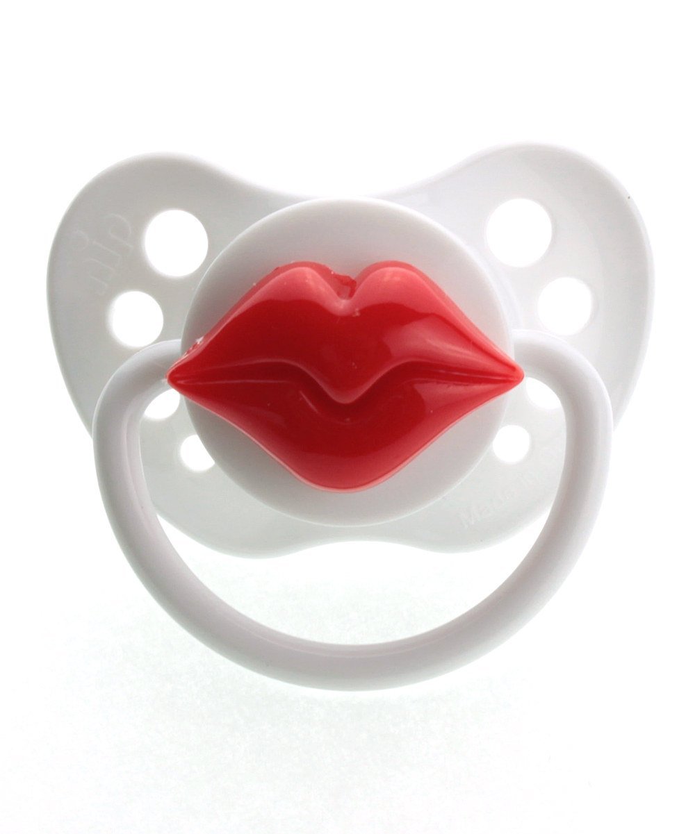 Lip on Colored Pacifier