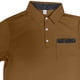 thumbnail image 5 of Blusa y camisa de manga corta con cuello vuelto y bloques de color para hombre Camiseta de manga corta con cuello abotonado para hombre, 5 of 5