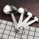 thumbnail image 2 of GOOHOCHY juego/4 cucharas medidoras de acero inoxidable para hornear en la cocina., 2 of 8