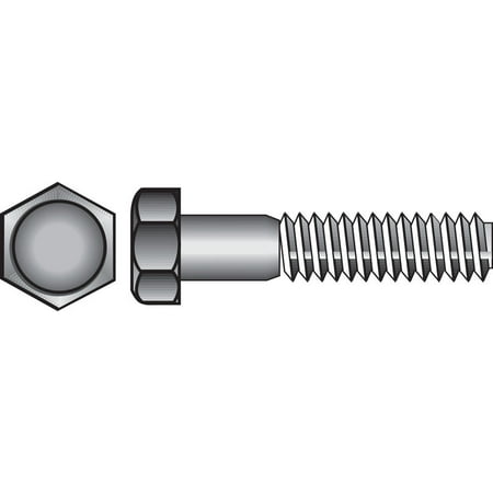 

The Hillman Group 7/16 Zinc Plated Steel Hex Bolt