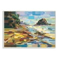 thumbnail image 5 of The Stupell Home Decor Collection Geometric Downeast Rocky Coast Wall Art, 5 of 5