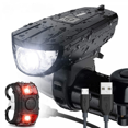 thumbnail image 1 of YSTINNG Rechargeable Bike Light Set, Bicycle Light, Fits All Bikes Bike Lights Front and Back Illumination - Waterproof, Lightweight, Durable A311-001, 1 of 6