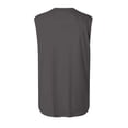 thumbnail image 4 of Gibobby Mens Sleeveless Tank Tops Workout Cut Off Shirts Muscle Gym Pullover Sports Fitness Solid Color Round Neck Casual T Shirts(XXXL,Dark Gray), 4 of 5