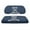 Born for Golf, variant on Uorisanigo Cute Dog Paw Print Golf Cart Seat Covers Durable Seat Cushion and Backrest Pad Easy to Install Seat Cushion Golf Cart Accessories for Club Car and More 2-Seater Golf Carts