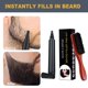 thumbnail image 2 of Lápiz para rellenar barba, Kit de pluma para rellenar barba resistente al agua, lápiz rellenador de barba de 4 puntas con pincel para bigote y cejas, 2 of 5