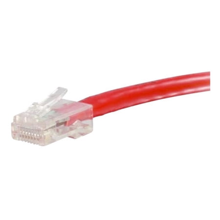 UPC: 0757120041504 | C2G 3ft Cat6 Non-Booted Unshielded (UTP) Ethernet Cable – Cat6 Network Patch Cable – PoE – Red – Patch cable – RJ-45 (M) to RJ-45 (M) – 3 ft – UTP – CAT 6 – red