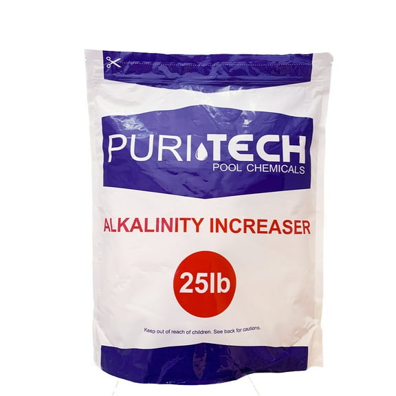 Puri Tech Pool Powder Chemicals 25 lb Total Alkalinity Increaser Plus for Swimming Pool