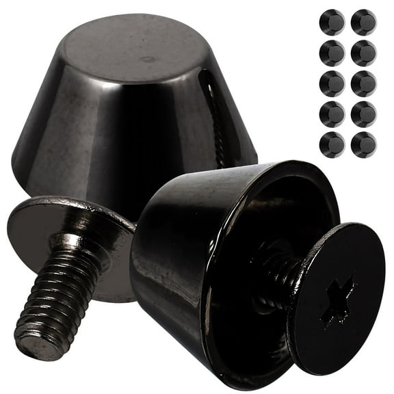 12Pcs Decorative Metal Purse Feet Screw Back Spikes Handbag Nail Buckle