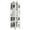 White#0, variant on Display Shelves 4-Tier All-Steel Rotating Bookshelf with 360° Wheels, Large Size Sturdy & Spacious Book Rack, New Style White Bookshelf,Easy Assembly,Shelving Units