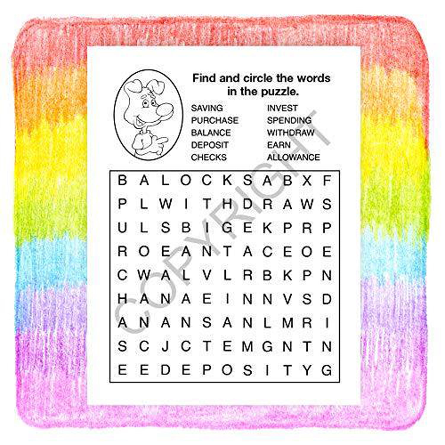 ZoCo: 25 Pack - Be Smart, Save Money Kid's Educational Coloring & Activity Books