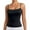 Black, variant on Kureaily Women's Basic Tank Top Adjustable Straps Sleeveless Camisole Shirts