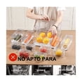 thumbnail image 3 of Organizador Refrigerador Cocina Set 7 Contenedores Con Tapa TRANSPARENTE, 3 of 5
