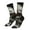 2 Black-1, variant on Realistic Rose Skull Print Adult Socks for Men & Women,Calf Socks, Ankle Socks,Boots Socks,Breathable Casual Sock,Unisex Crew Socks